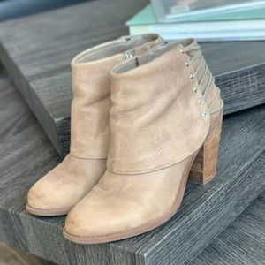 Tan Leather Jessica Simpson Booties